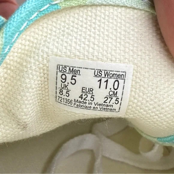 New WithoutBox Unisex VANS Stackform Platform Pastel Picnic Mixed Plaid Women 11 - Picture 9 of 9